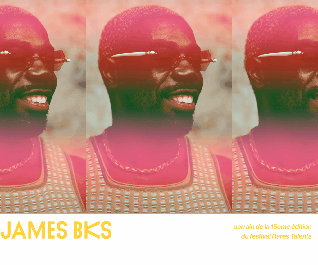 James BKS, parrain de la 15ème édition du festival Rares Talents 2026