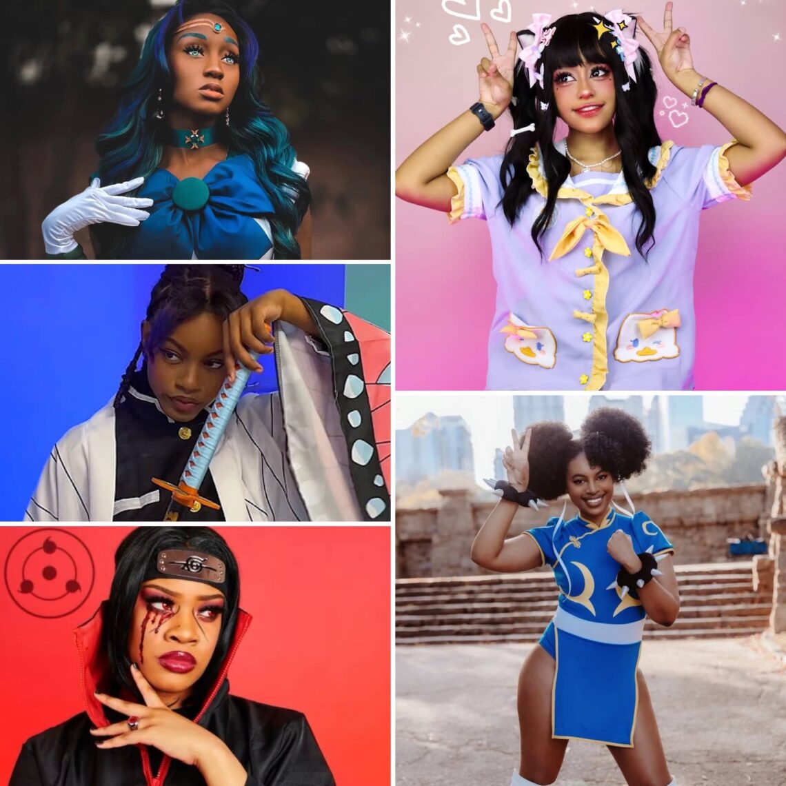 Top 5 des Afro cosplayeuses