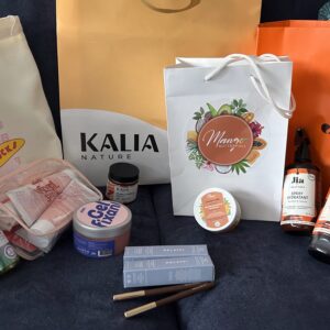 Ensemble des produits capillaires provenant de Natural hair Academy.