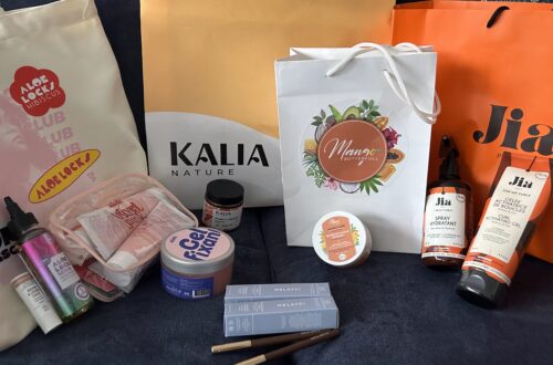 Ensemble des produits capillaires provenant de Natural hair Academy.
